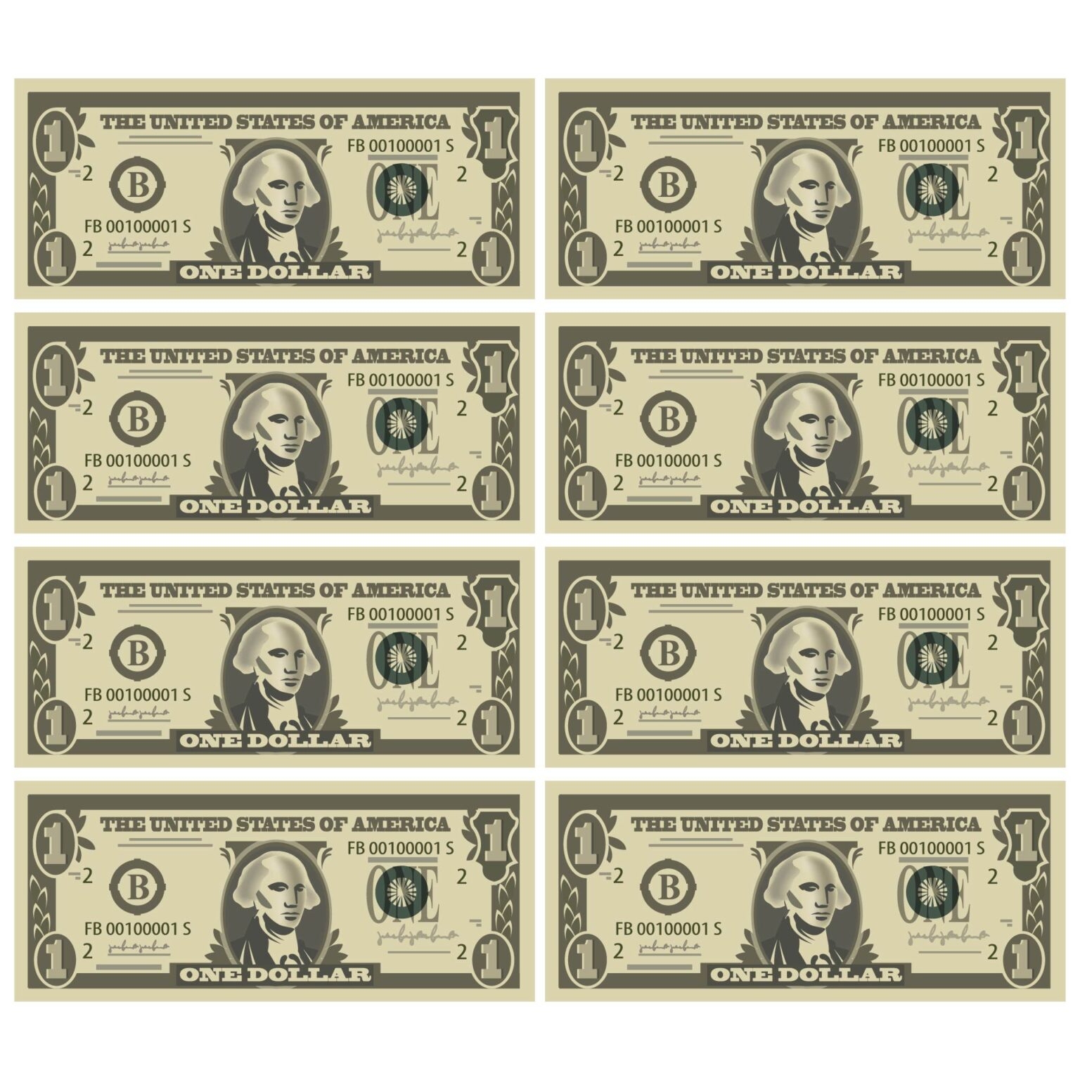 free money sheets to print