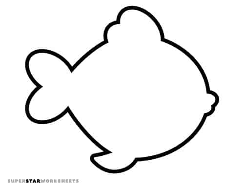 Printable Fish Shapes
