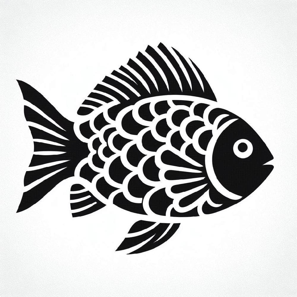 Printable Fish Stencil Free Pictures Free Download And Print For You 