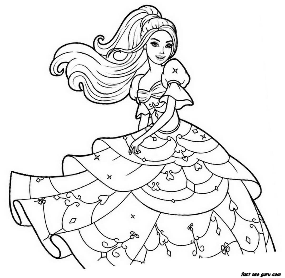 free printable girls coloring pages
