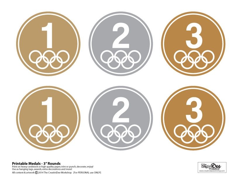 Printable Gold Medals Printable Word Searches