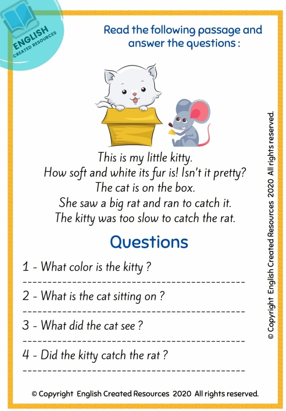worksheets for kids class 1
