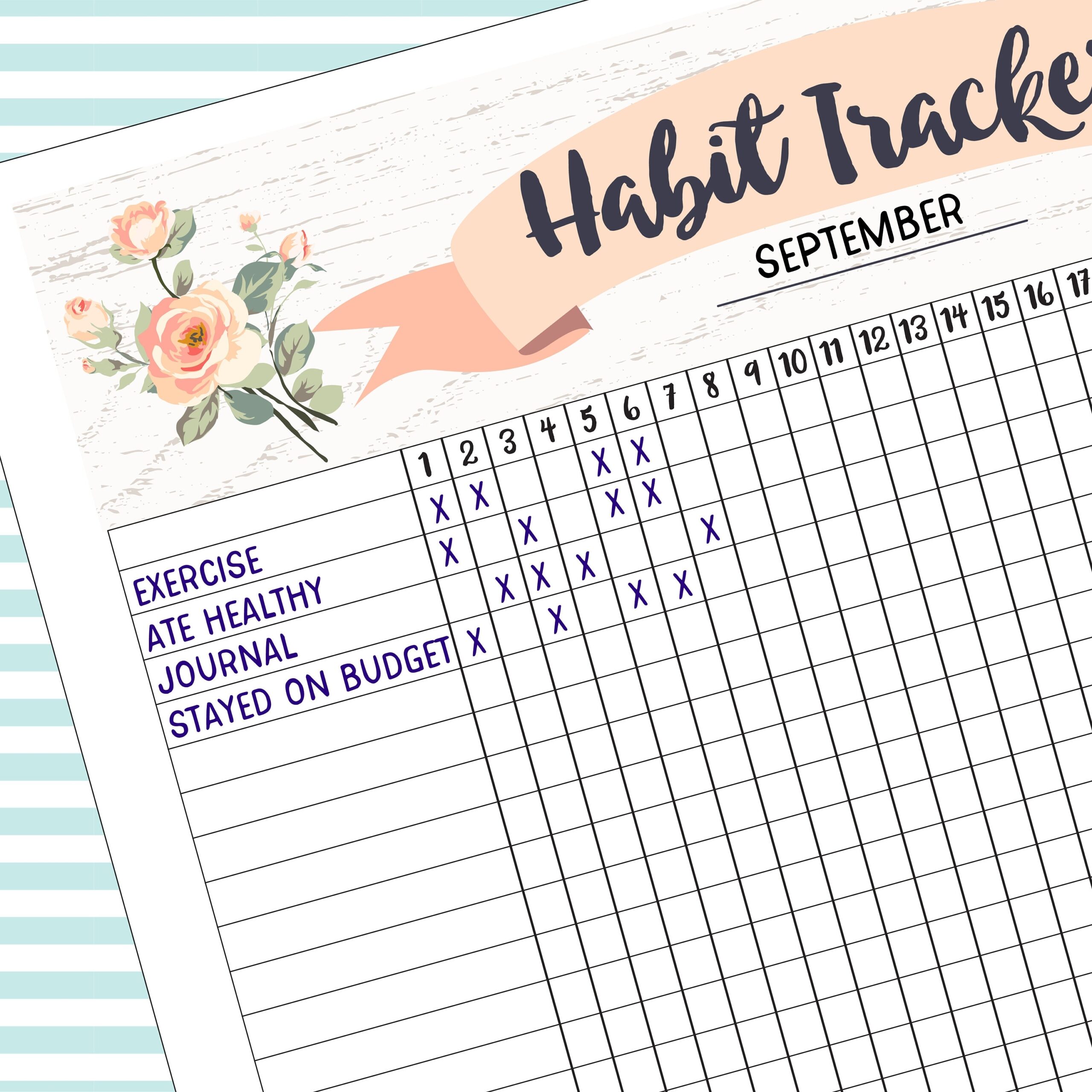 Printable Habit Tracker Habit Tracking Pdf Habit Prin Vrogue co
