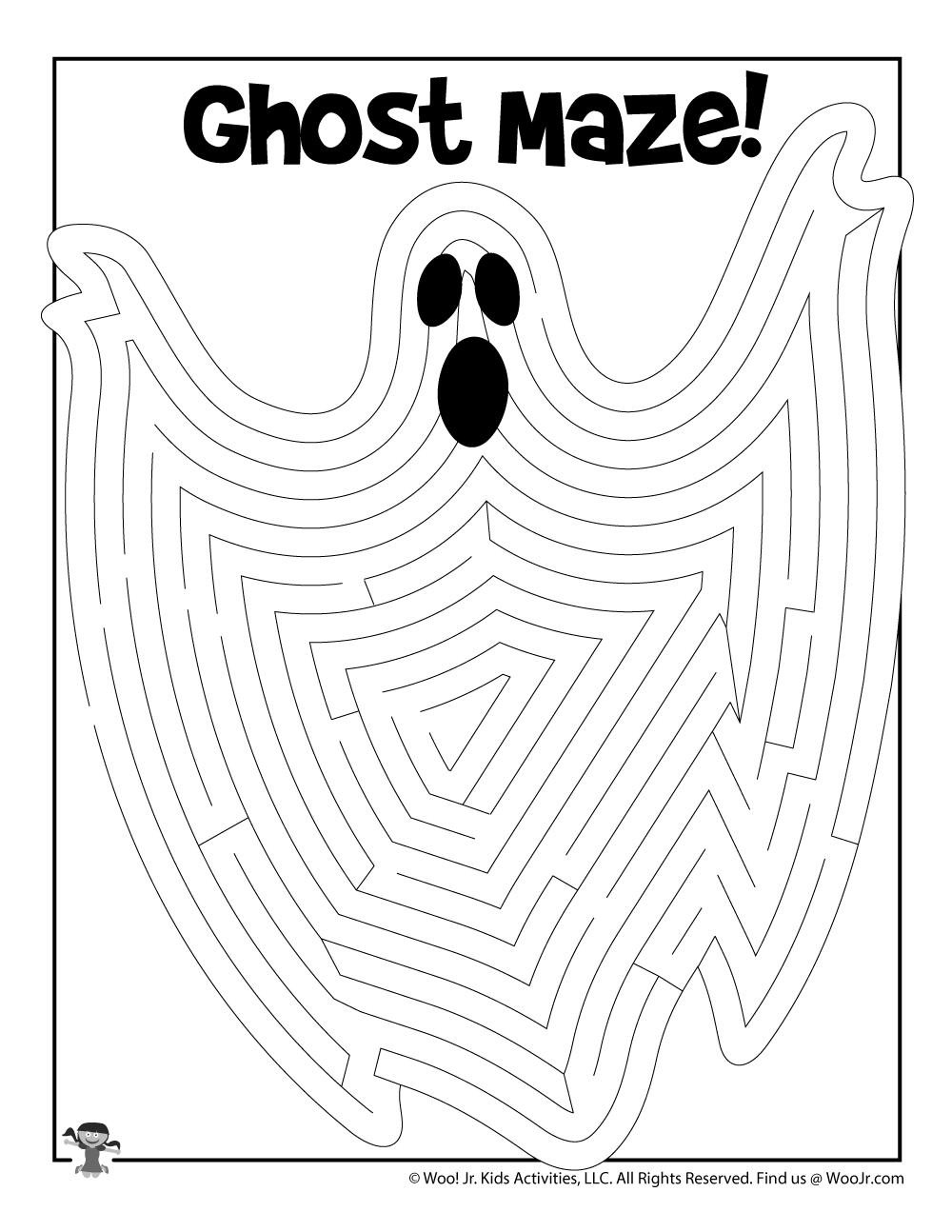 Printable Halloween Mazes For Kids Woo Jr Kids Activities