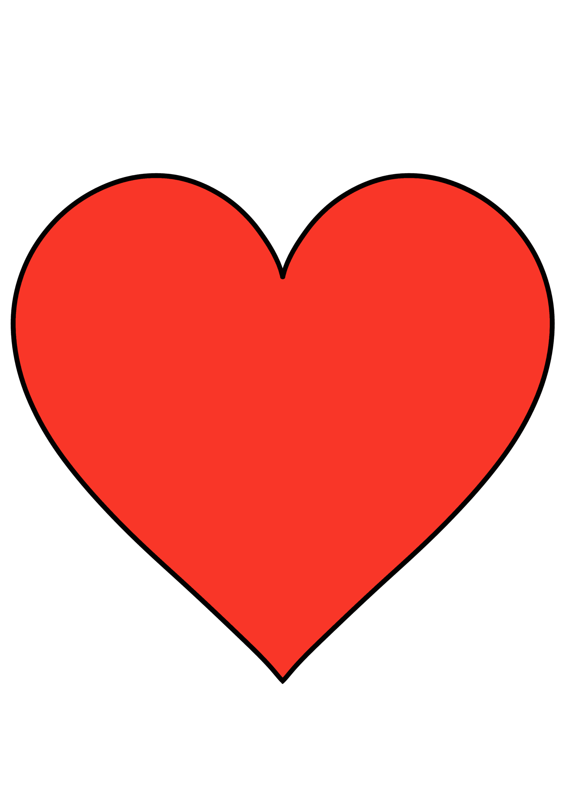 free printable hearts pattern