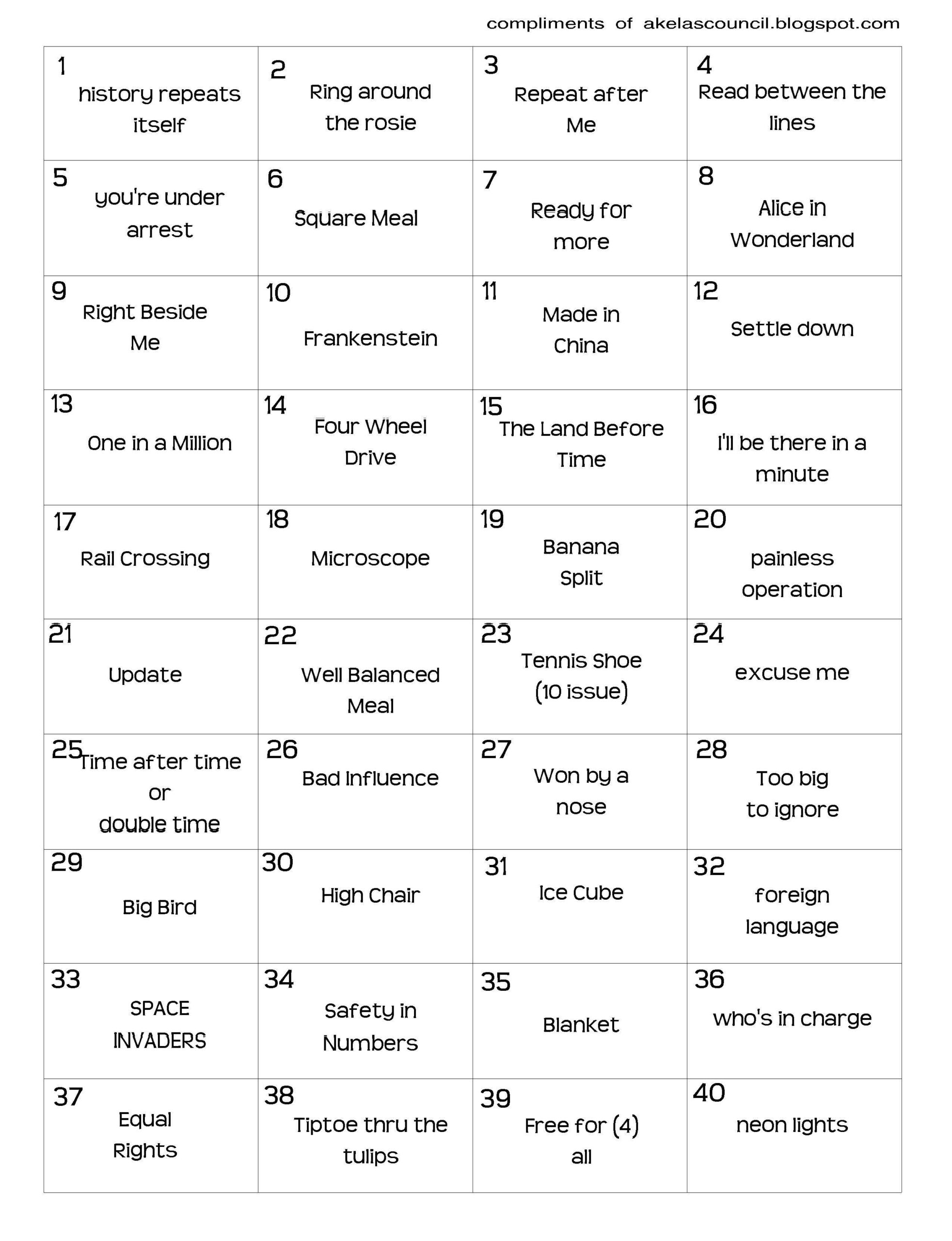 Printable High School Math Test