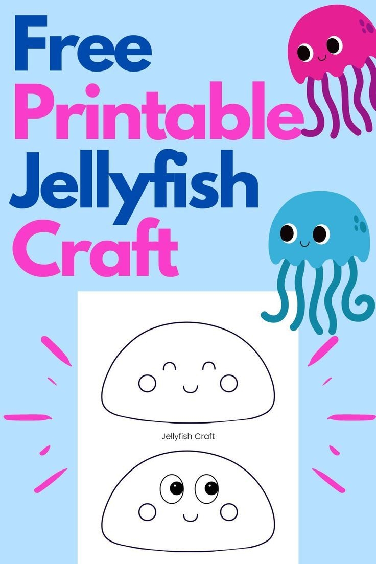 free printable jellyfish patterns