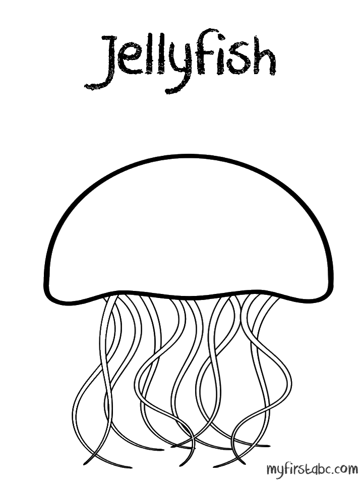 printable copy of a jellyfish
