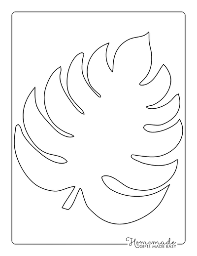 printable jungle leaf dolls