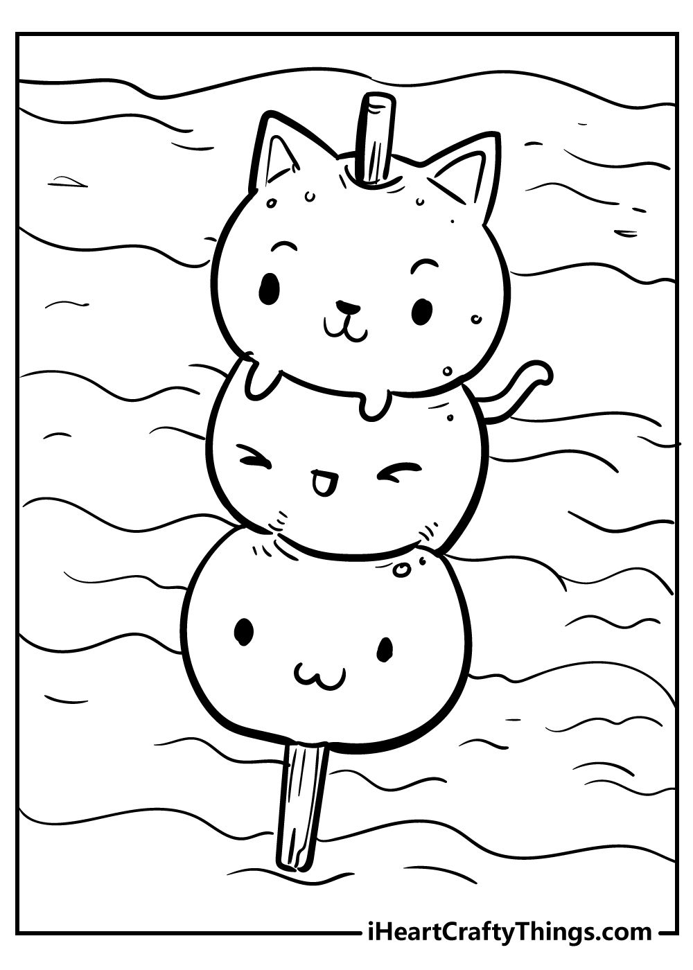 kawaii coloring pages printable
