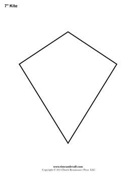 Printable Kite Shapes