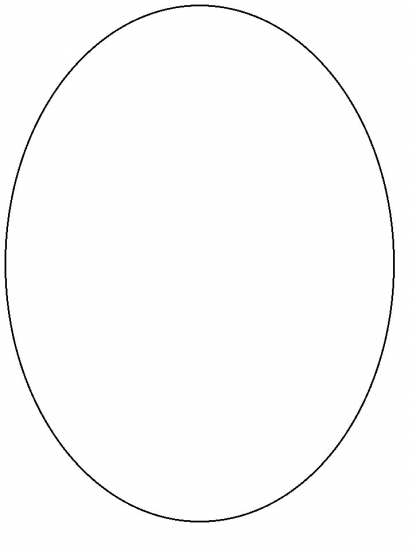 Printable Large Oval Template ClipArt Best