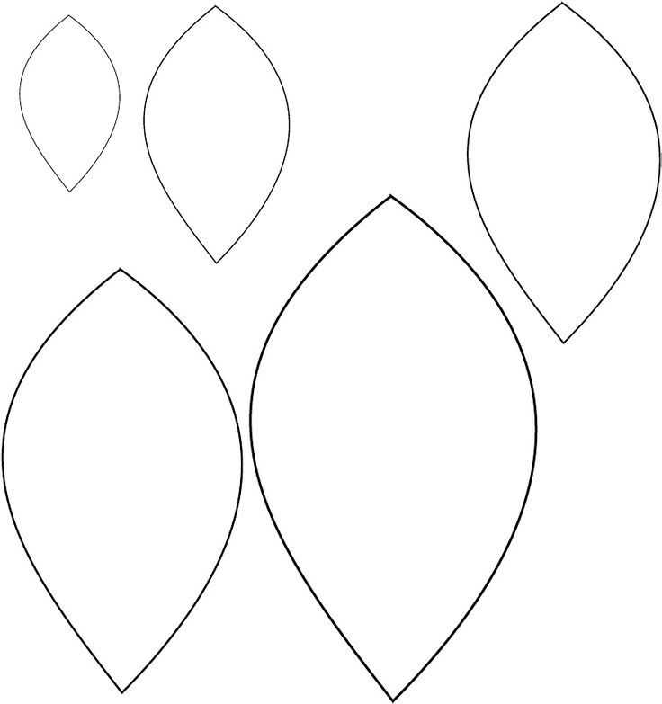 Printable Leaf Stencil