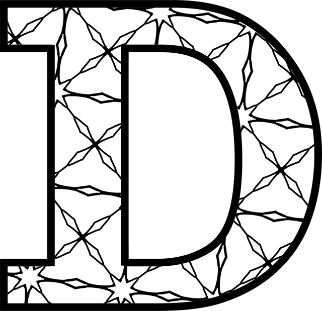 Printable Letter D Templates TEMPLATES EXAMPLE TEMPLATES EXAMPLE