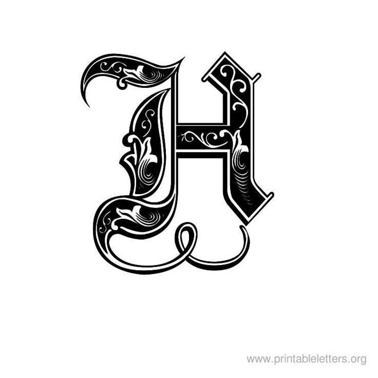 Printable Letters H Letter H For Kids Printable Letters Org