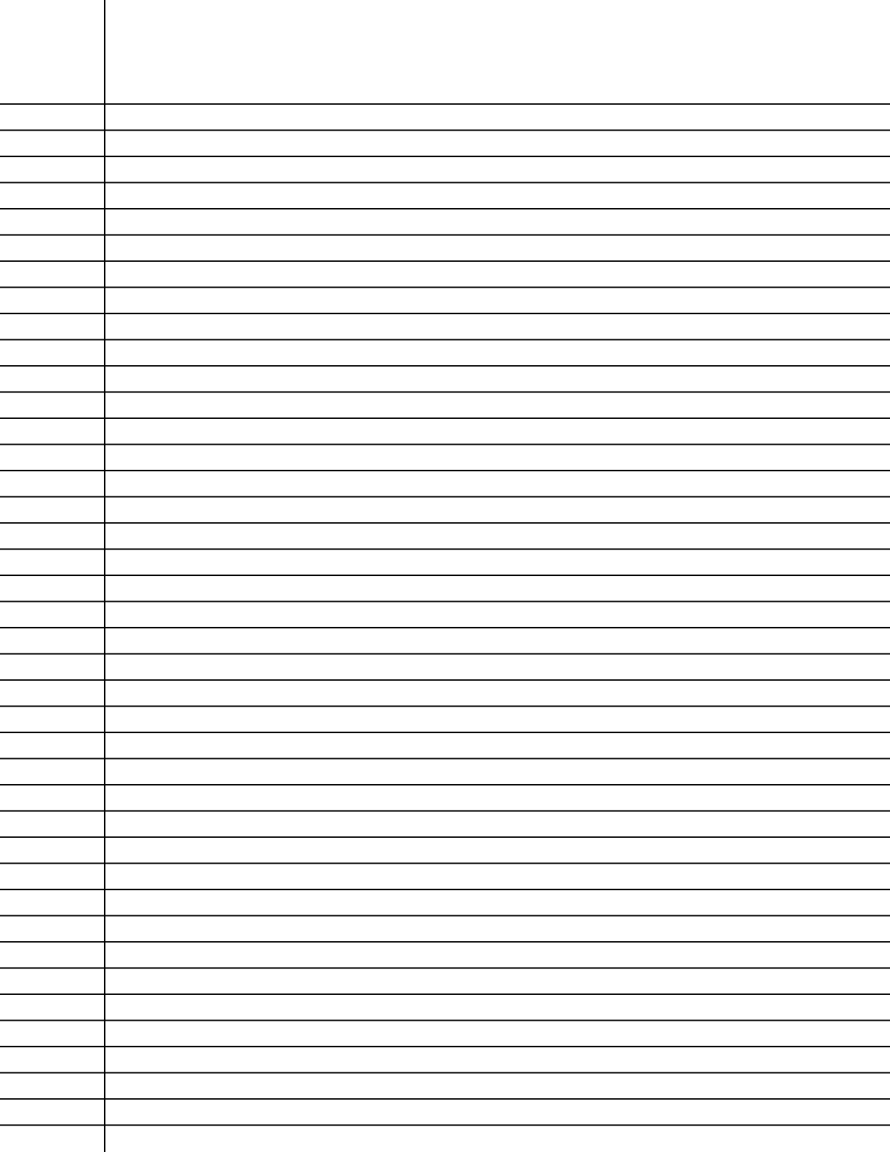 free printable lined paper template