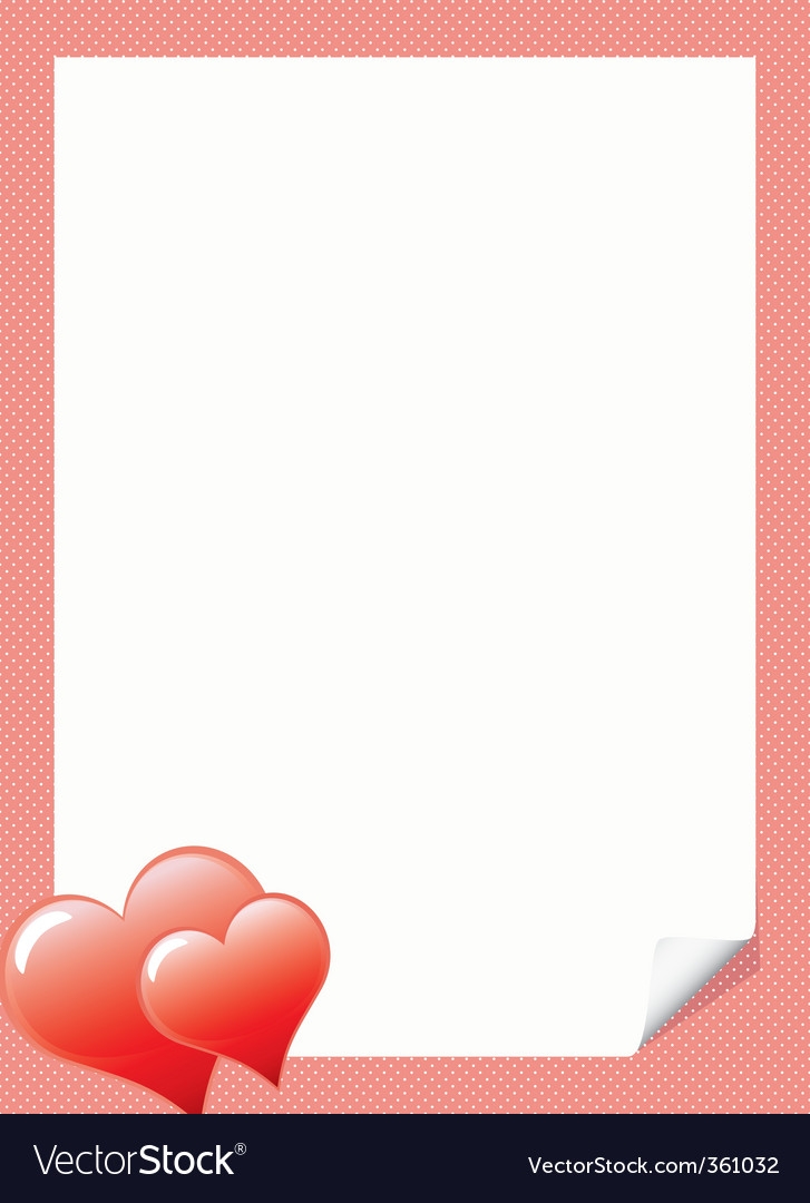Printable Love Letter Template