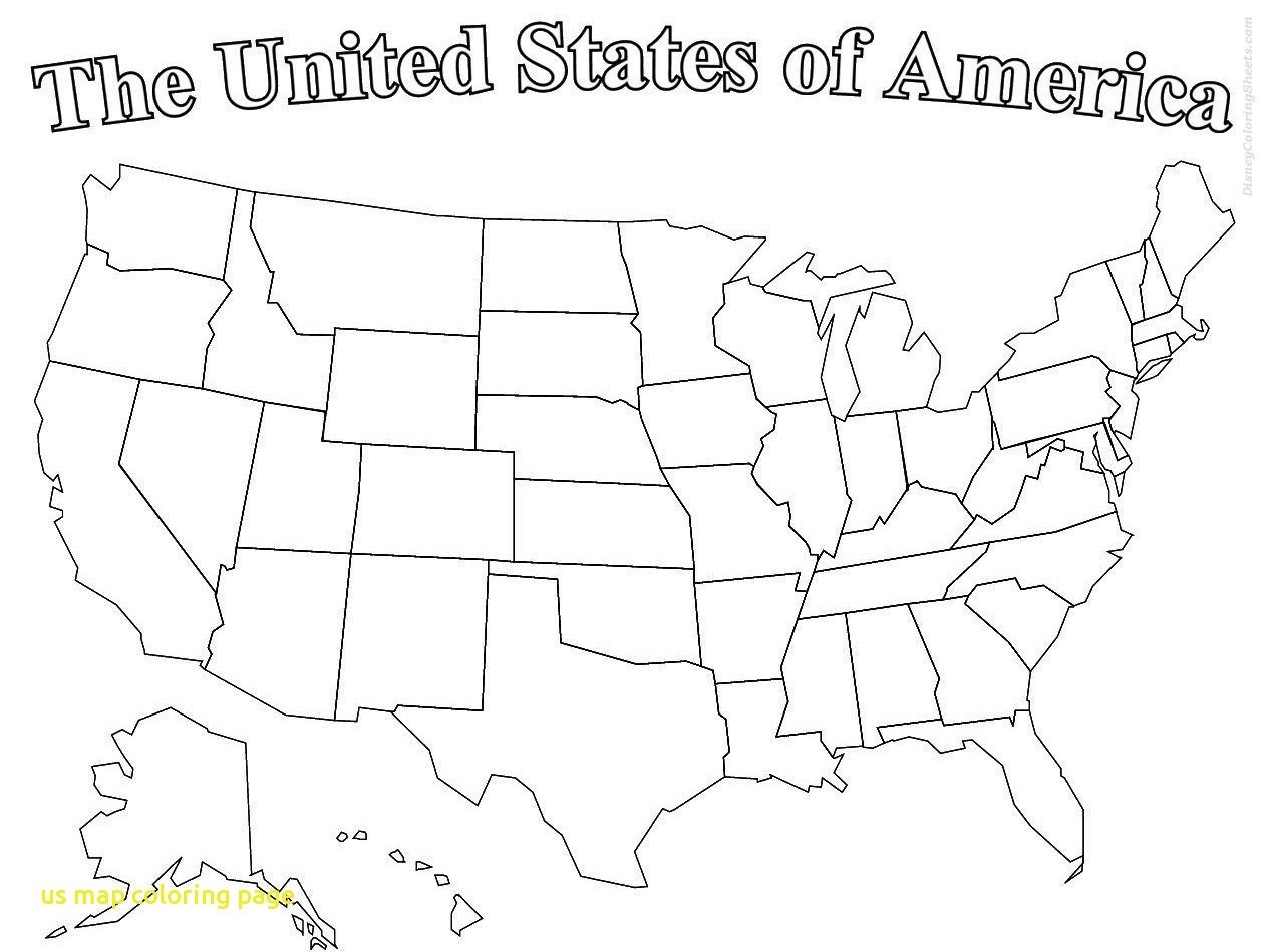 Printable Map Of The United States To Color Best Of Coloring Page Flag 