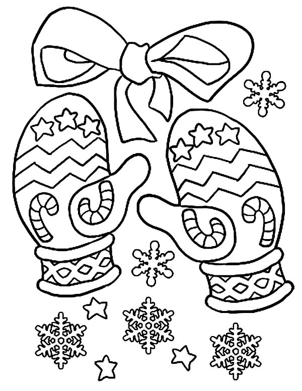 Printable Mitten Coloring Page At GetDrawings Free Download