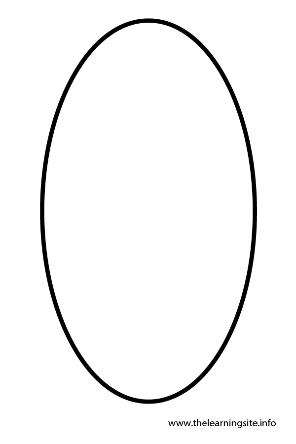 Printable Oval Shapes