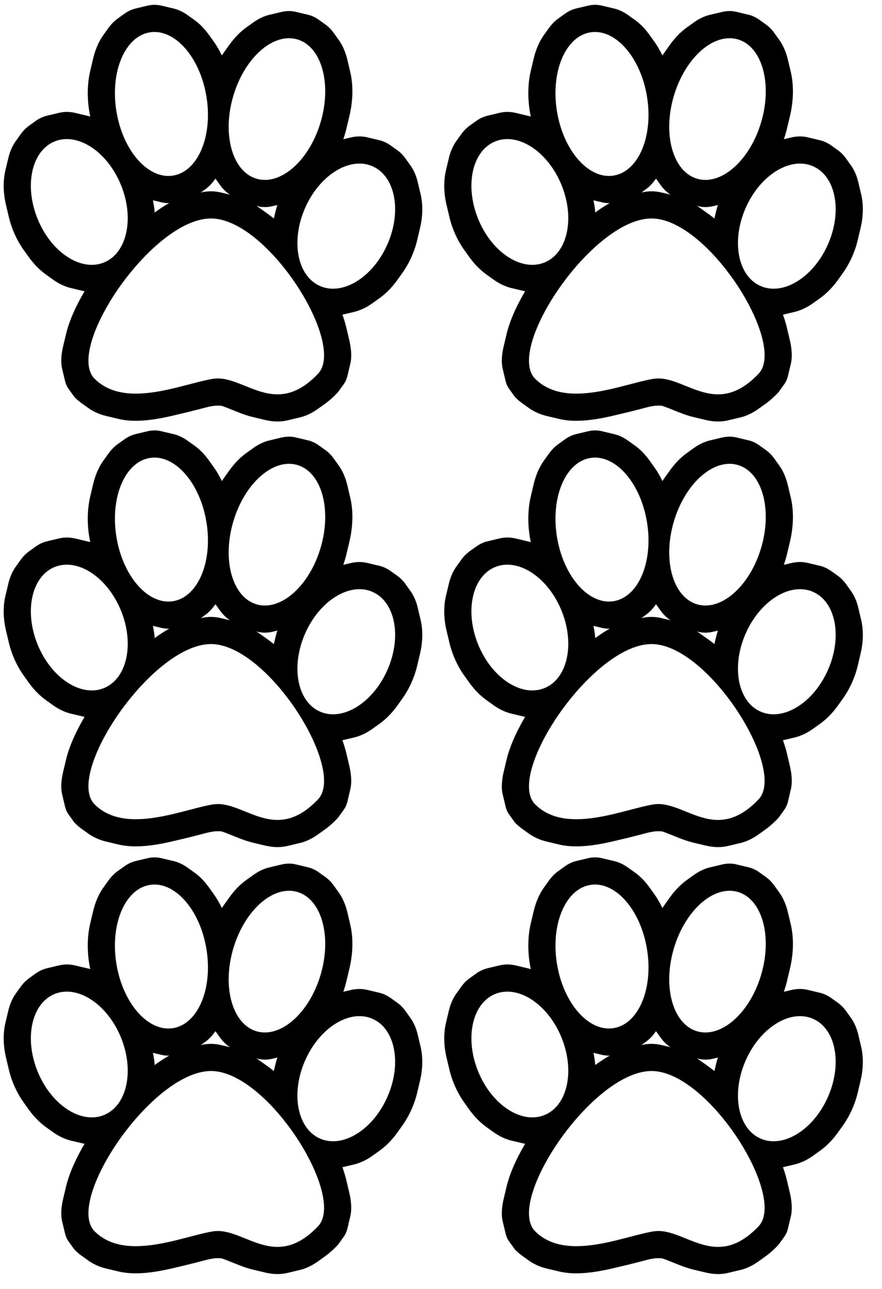 Printable Paw Patrol Bone Template Printable Templates