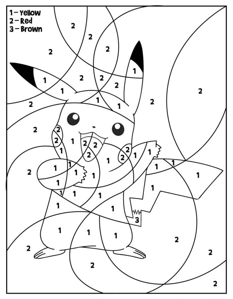 Printable Pokemon Colouring Printable Templates