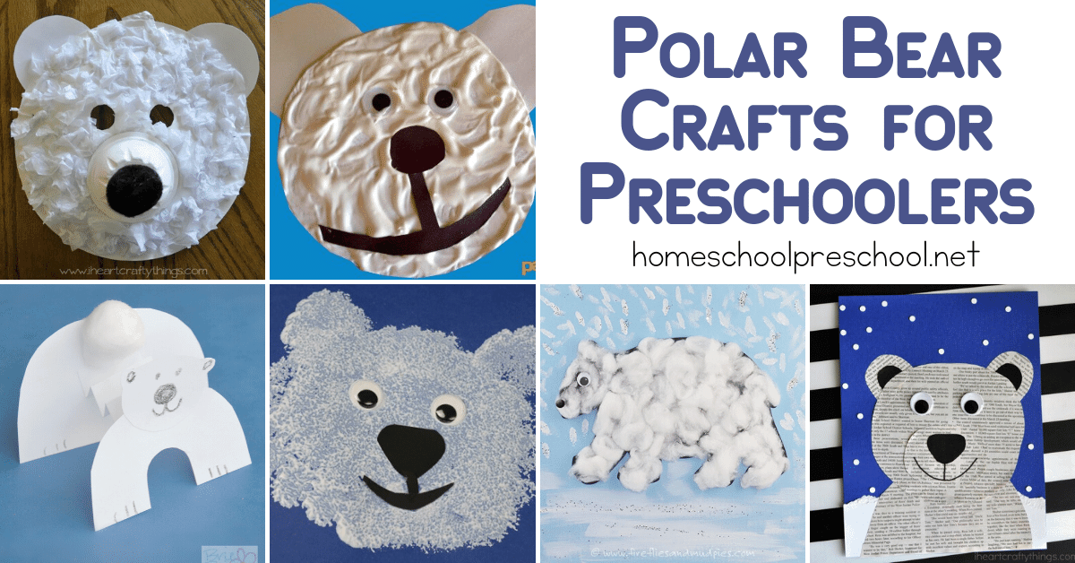 Printable Polar Bear Craft