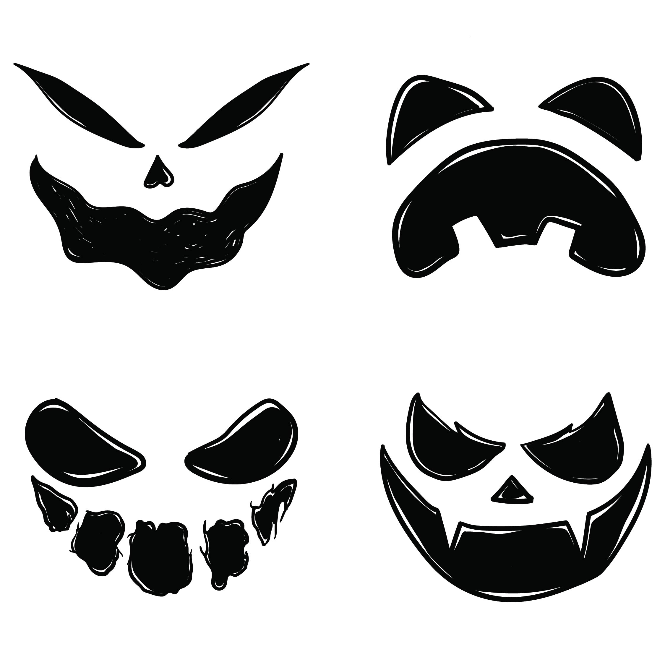 Printable Pumpkin Carving Patterns Faces