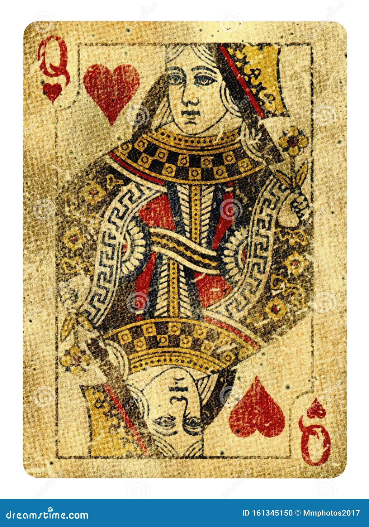 Printable Queen Of Hearts Card
