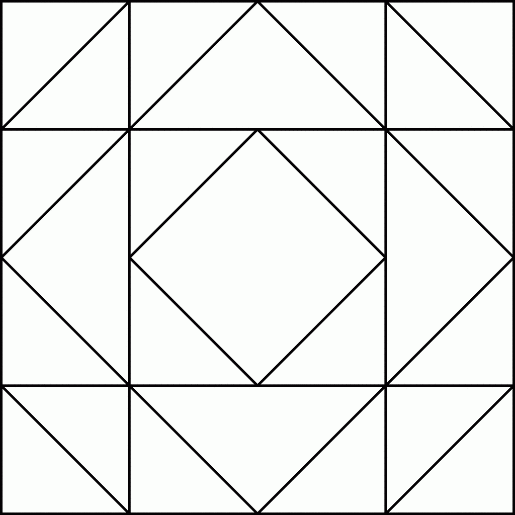 printable quilt patterns to color
