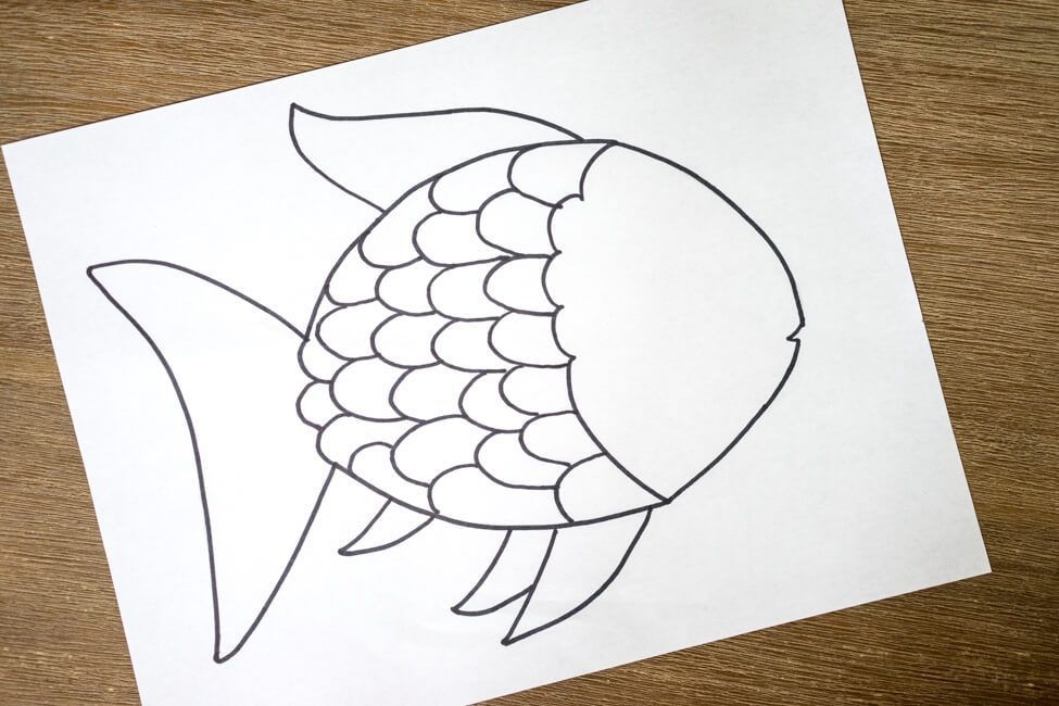 Printable Rainbow Fish Craft Printable Word Searches