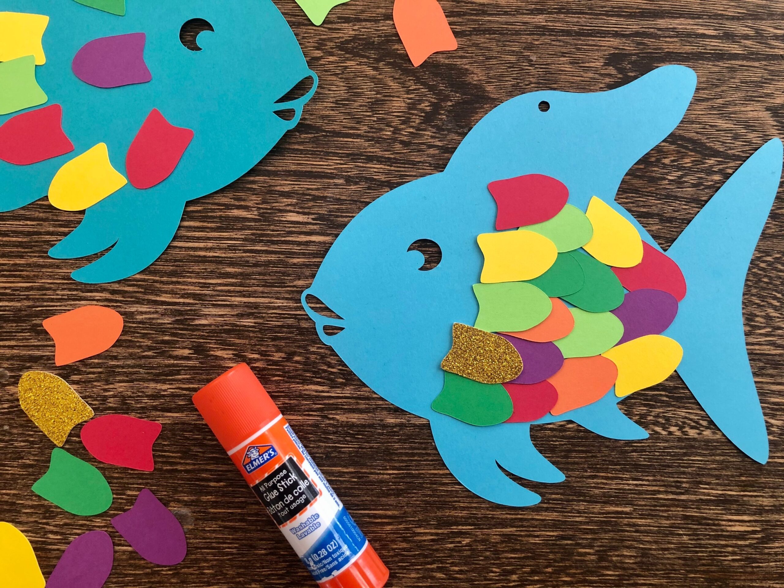 the rainbow fish craft printable