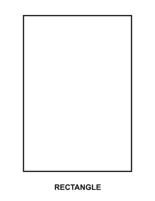 free printable rectangle template