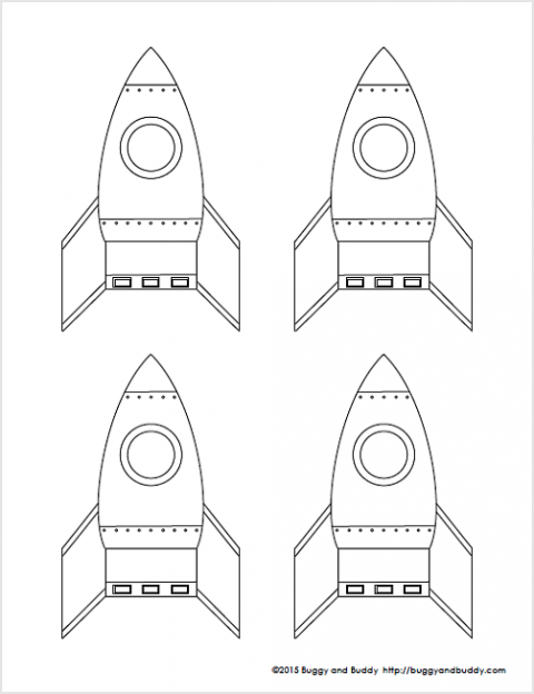 Printable Rocket Ship Cut Out Vrogue co