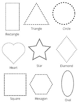 Printable Shapes Cut Out