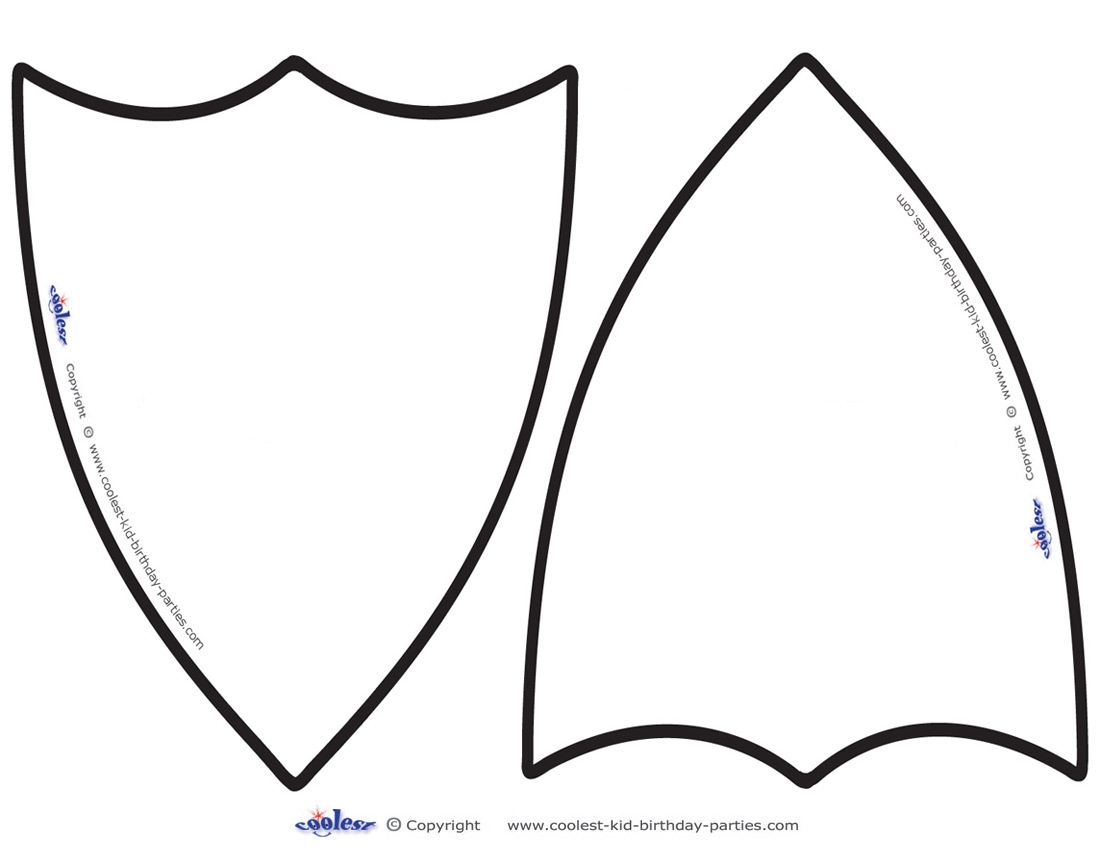 Printable Shield Coolest Free Printables
