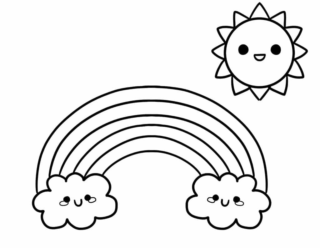 Printable Simple Coloring Pages For Adults And Kids Freebie Finding Mom
