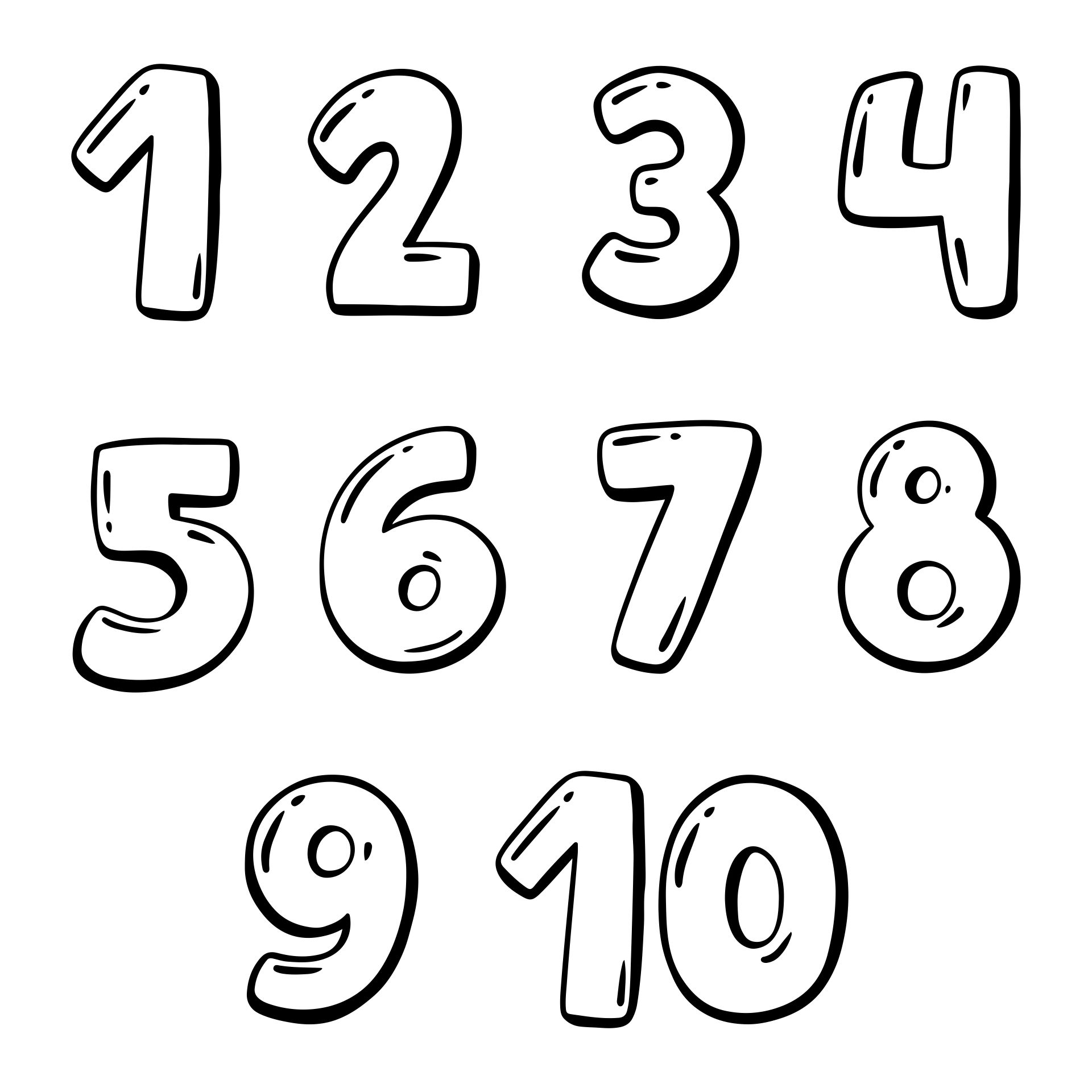 printable number templates 1 100