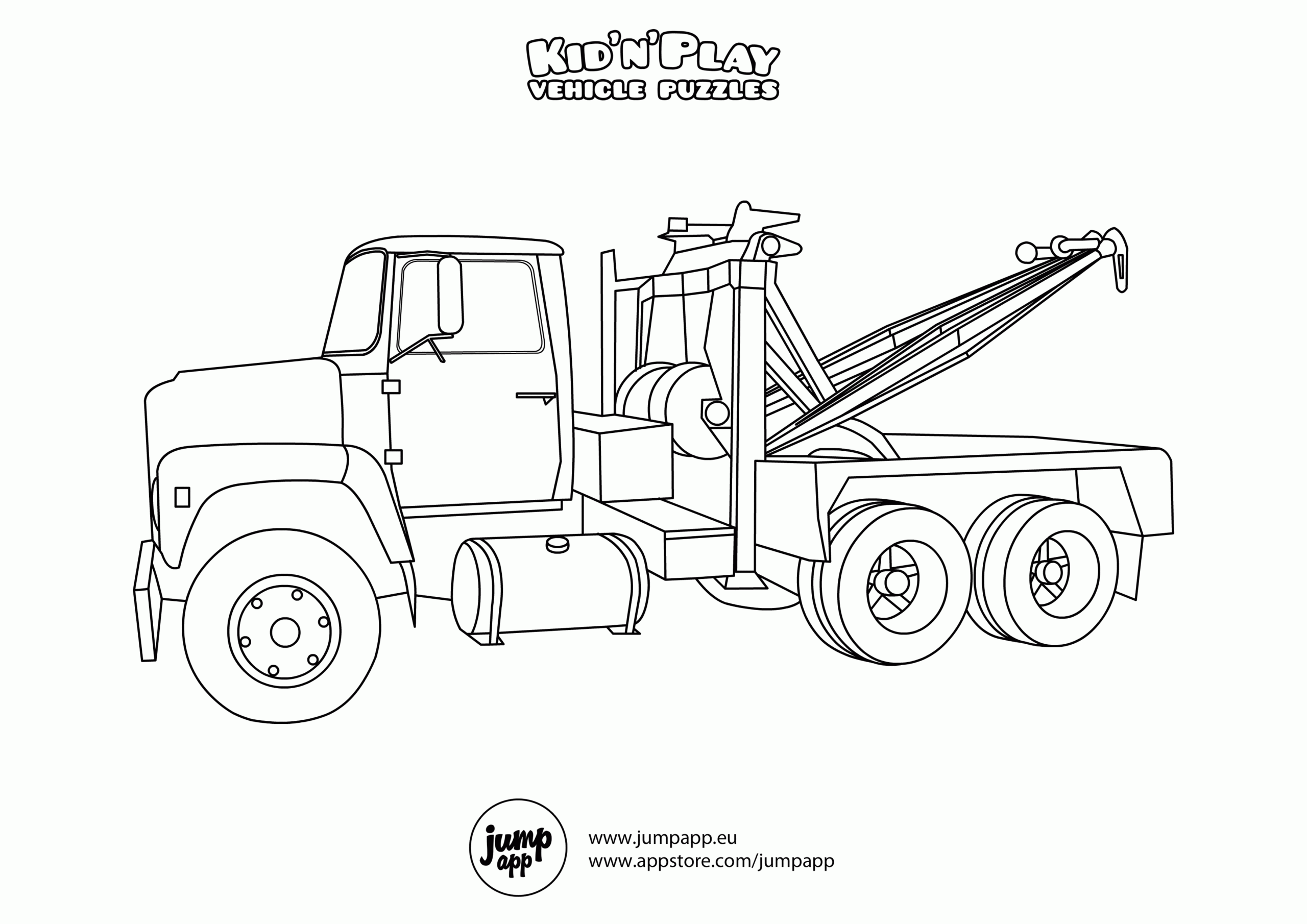 Printable Trucks