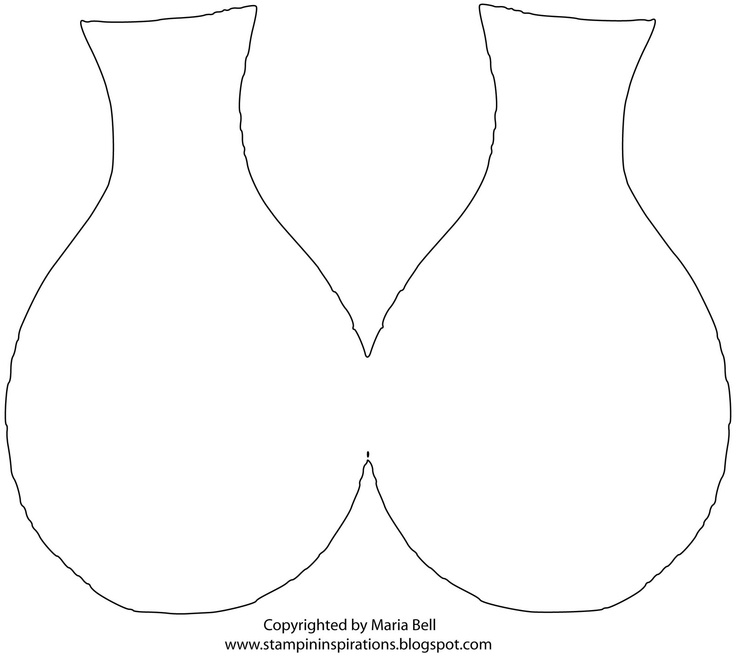 free printable vase templates