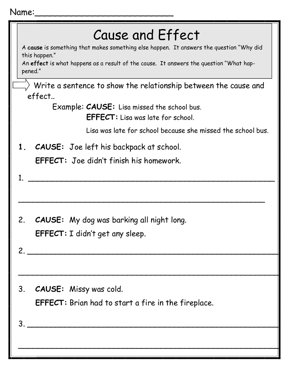 literacy work for grade 1