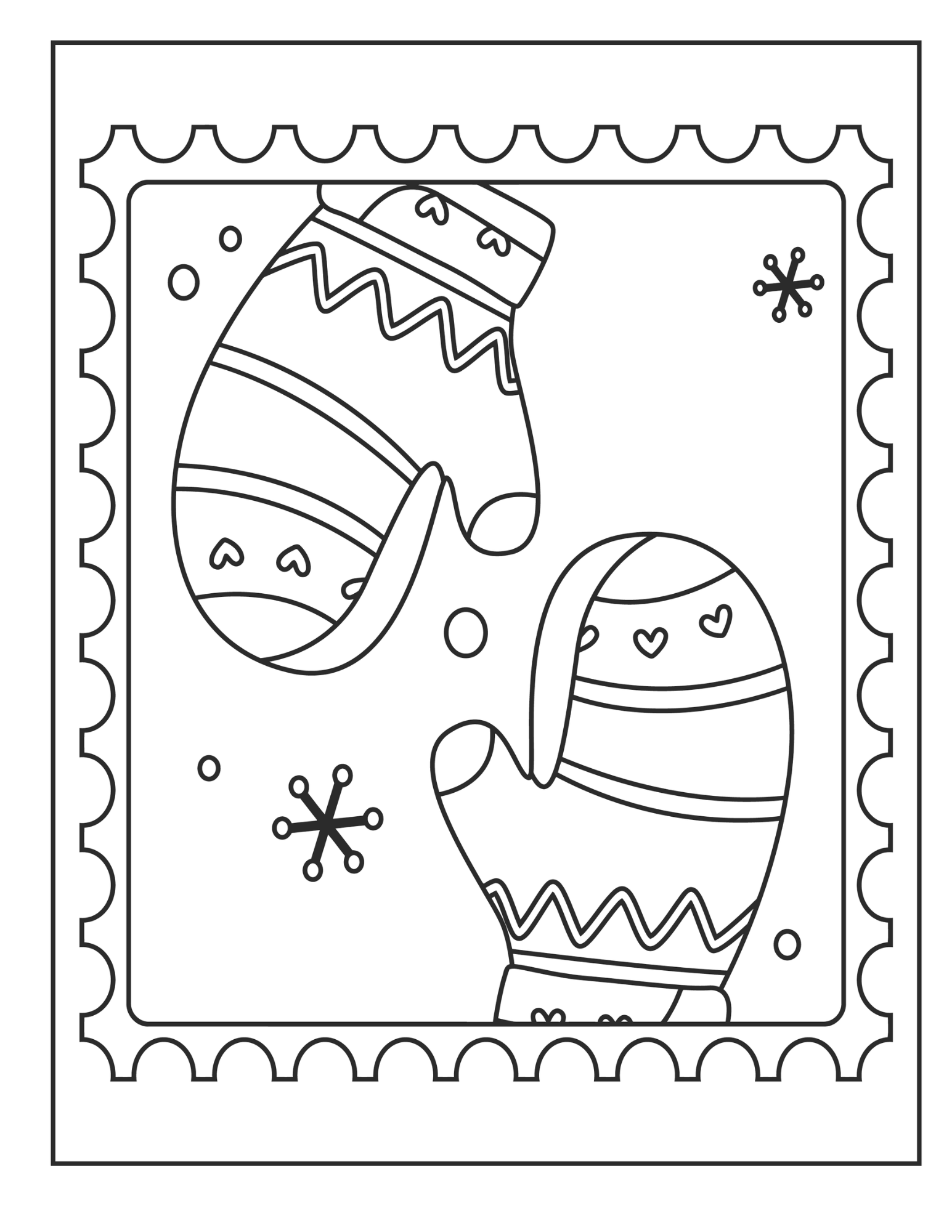 Printable Winter Coloring Pages For Preschoolers At Gansamirblog Blog