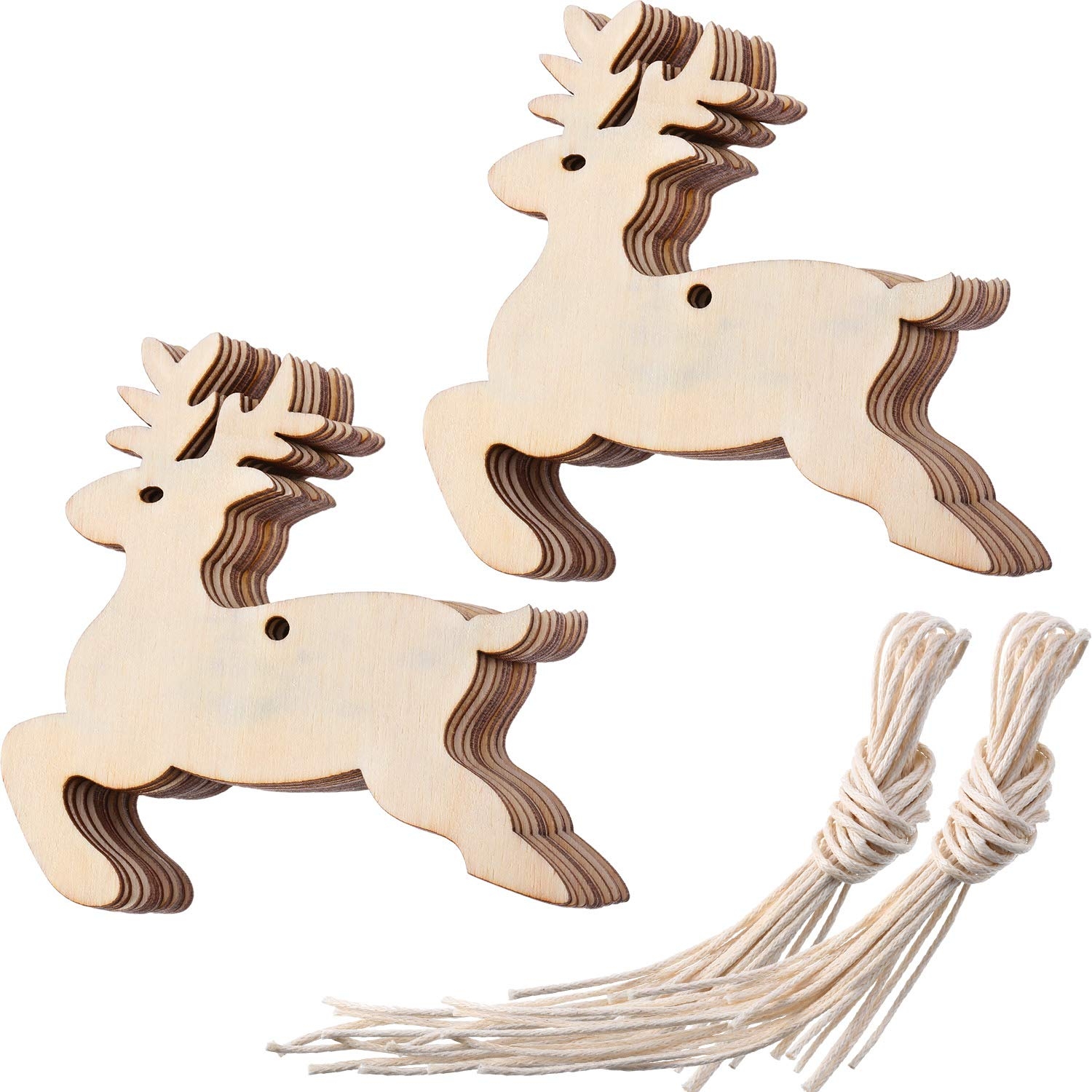 free printable wooden reindeer pattern