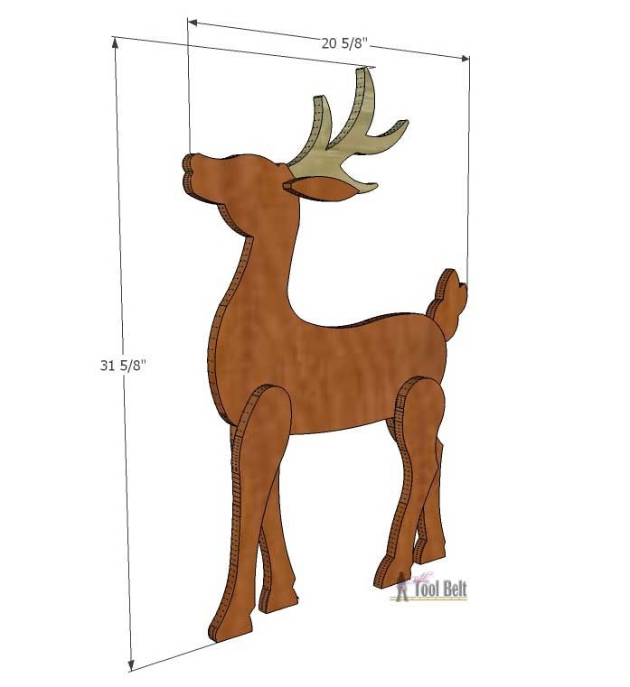 Printable Wooden Reindeer Pattern Printable Calendars AT A GLANCE