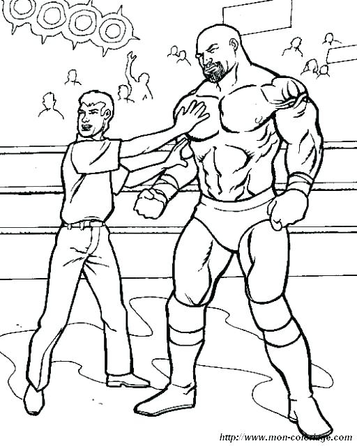 Printable Wrestling Coloring Pages At GetColorings Free Printable 