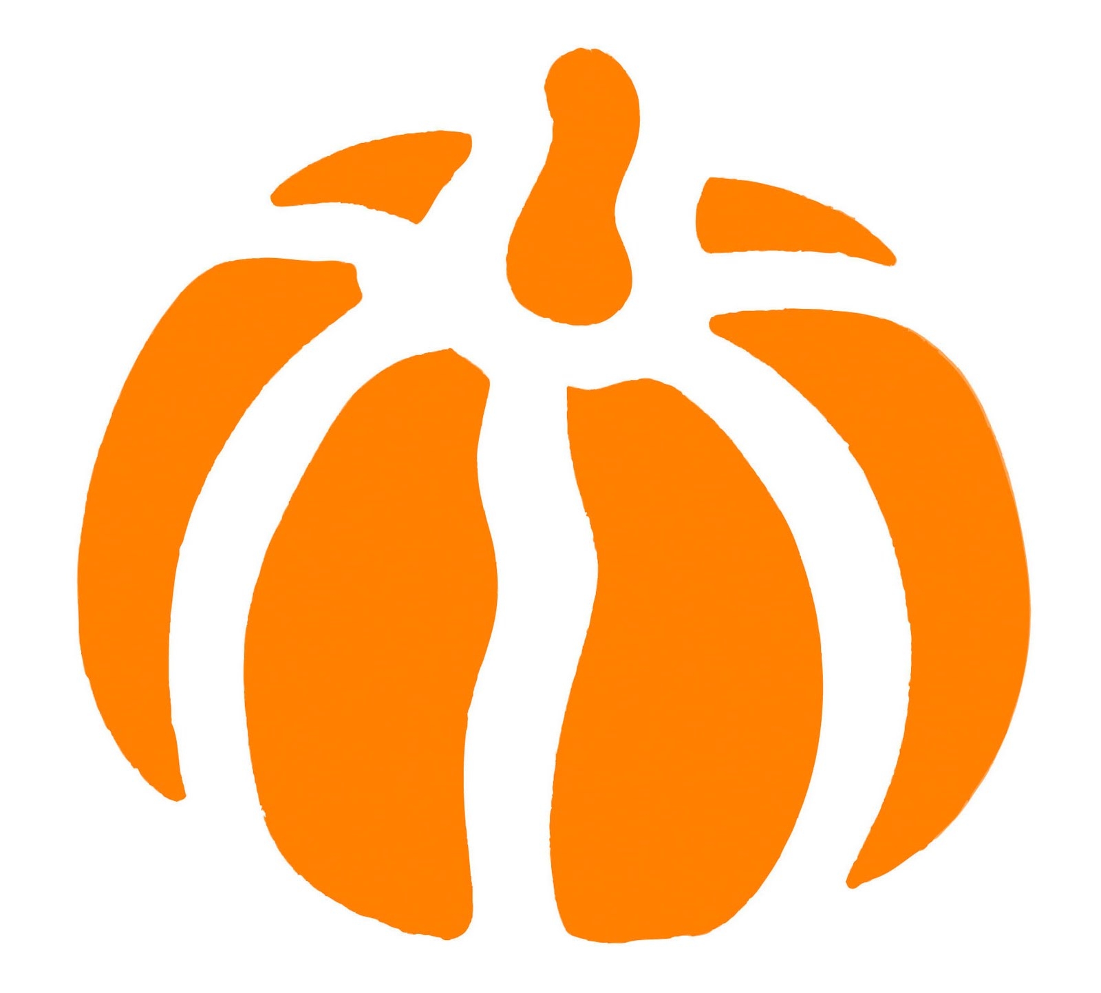 Pumpkin Carving Printable Template