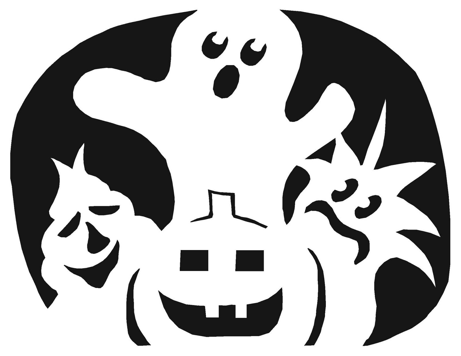 Pumpkin Cutouts Printable Free Free Printable