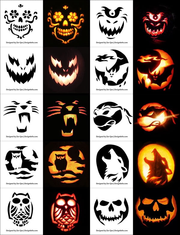 Pumpkin Patterns Free Printable