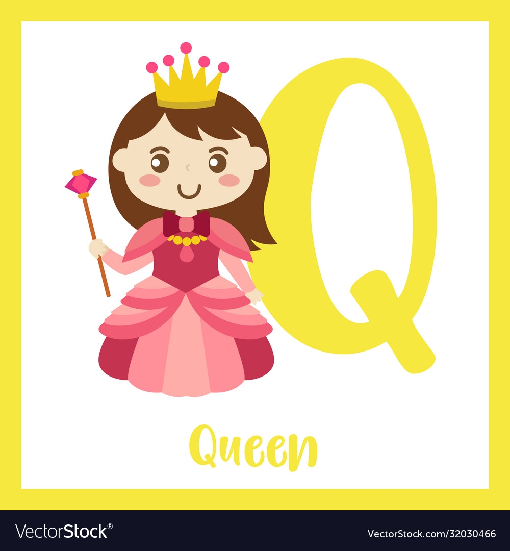 letter q for queen printable