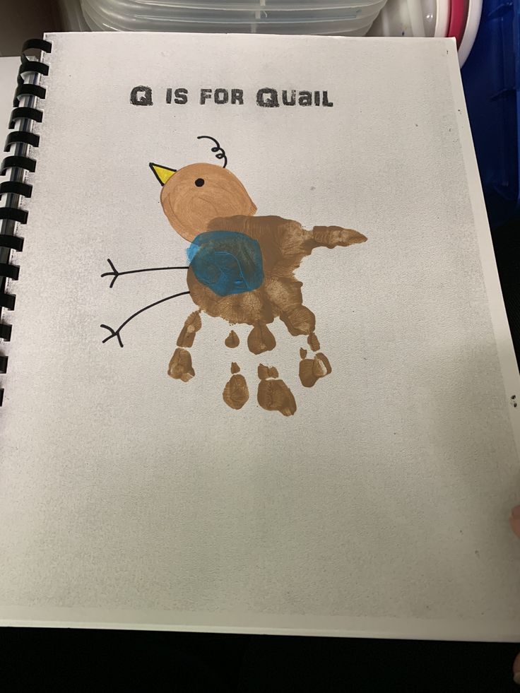 Quail Handprint